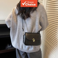 Original niche women's crossbody bag, retro square design, premium commuter shoulder bag for women  