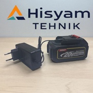 Impact wrench charger + 20v 3.0Ah dagmara battery for XENON JLD MOLLAR RYU, NRT PRO Modern impact gr