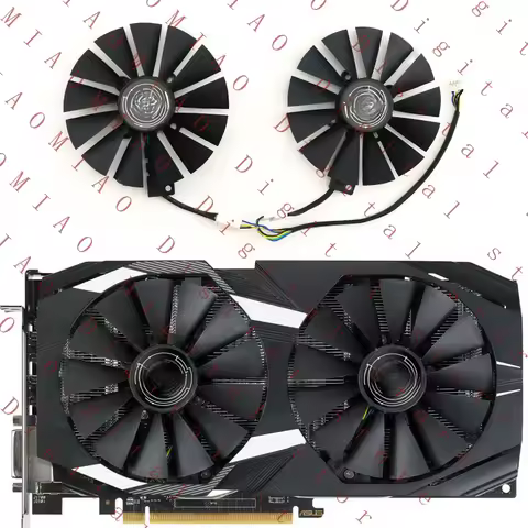 MTG 1X Cooling Fan Graphics Card Accessories for ASUS STRIX RX570/RX580