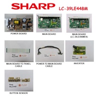 SHARP LED TV LC-39LE448M 39LE448M LC39LE448M Power Board CCP-3400ST Main Board T.VST59.96 Inverter C