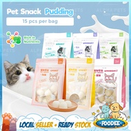 POODEE Pudding Fresh Goat Milk Fish Oil Jelly Pet Dog Pudding Dog treat Cat Food Hamster Snack Calci
