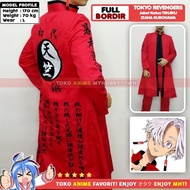 Jaket Parka Jubah Coat Tenjiku Izana Kurokawa Tokyo Revengers Yokohama