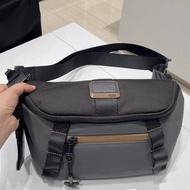 ☎﹊✲ 2024 Genuine Original TUMI Ballistic Nylon Waist Bag Mens 232660Bravo Series Fashion Crossbody B