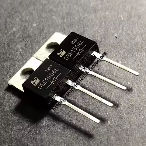 30PCS/DSE1506L 15A/600V TO220-2 Fast Recovery Diode