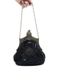 Waiwai Clutch Tas Pesta Wanita Jinjing Selempang Etnik Kondangan Unik Gemstone Mewah 0001 Clutch