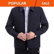 ❤[READY STOCK]. men jacket korean jacket murah windbreaker baju jaket lelaki Ayah kot luar dan musim luruh nipis pertengahan umur 50 jaket lelaki 60 lelaki tua 70 tahun datuk pertengahan umur pakaian baju