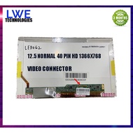 12.5 NORMAL HD 1366X 768 40 PIN