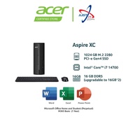 ACER ASPIRE XC-1785-14700W11S DESKTOP PC ( I7-14700 16GD5 1TBSSD / W11H / OFFICE OPI )