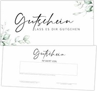 25 Magical Blank Vouchers to Fill Yourself for Nail Studio, Hairdresser, Cosmetics, Massage, Wellnes