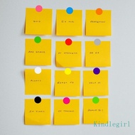 KING Multifunctional Dot Sticker Round Colored Dot Sticker Solid Color Circle Sticker Color Coding L