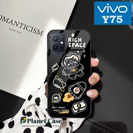 Softcase Glossy For Vivo Y75 5g [CP430-Vivo Y75] Cesing Hp Y75 5g Terbaru Case Vivo Y75 5g 2022 Soft