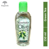 Ginvera Olive Oil Green Tea Hair Treatment Natural Body Oil 150ML