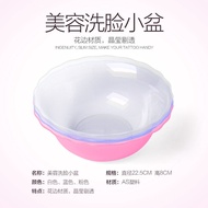 Besen Basuh Muka Eksklusif Salun Kecantikan Besen Gosok Plastik Besen Telinga Renda Besen Kecil Bese