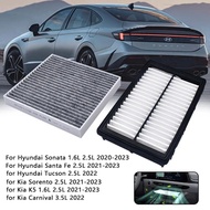 Car Engine Air Filter For Hyundai Sonata 1.6L 2.5L 20-23 Santa Fe 2.5L 21-23 Tucson 2.5L Kia Sorento