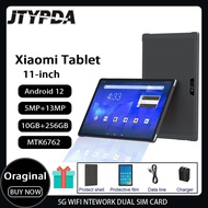 【Free Gifts】JTYPDA Tablet 2023 New Model Xiaomi Tablet 10.4-Inch HD Screen MTK6762 Android 12.0 10GB RAM+256GB ROM Tablet PC Dual SIM 4G LTE WiFi 2.4/5G Tablet Android for Kids