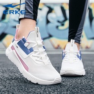 รองเท้าวิ่งผู้หญิง Erke ระบายอากาศได้ดี รองเท้าลำลอง ฤดูหนาว รองเท้าส้นแบน พื้นรองเท้า EVA ทนทาน รอง