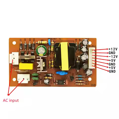 Universal DVD Power Board VCD EVD DVD Player Switch Power Board ± 12V+5V Original Universal