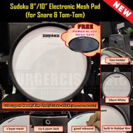 Sudoku 8" 10" mesh pad Electronic Digital Electric Drum Mesh snare or tom ROLAND,YAMAHA,ALESIS,NUX,Aroma, support