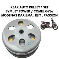 REAR AUTO PULLEY REAR PULLEY DRIVE SYM JET POWER 125 MODENAS KARISMA 125 ELIT 125 ELIT 150 PASSION 1