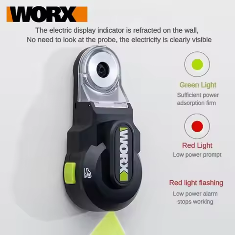 WORX Powerful Cleaner Dust Collect WA1602 13Kg Suction 35ml Visual Dust Box Type C Univeral Electric