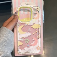 Case Vivo Y12 Y15S Y27 Y17 Y20 Y16 Y17S Y21 Y30 Y15 Y20i Y91C Y11 Y35 Y91 Y20s Y36 Shining Moon Star