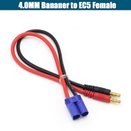 EC5 to 4.0mm Bullet Banana Lipo Battery Charging Cable 12awg for RC Part iMax B6 Charger