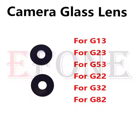 10Set Rear Back Camera Glass Lens Cover For Motorola Moto G22 G32 G13 G23 G53 G82 With Ahesive Stick