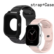 GOOJODOQ FB033 FB003 GTS Strap+Case For GOOJODOQ FB033 FB003 GTS Full Cover Screen Protector Silicon