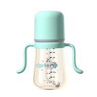PPSU No-Spill Cup Cup with Straw Kids Drinking Milk Cup over One Year Old Feeding Bottle 2-3 Years Old Two Anti-Flatulence Drinking Water