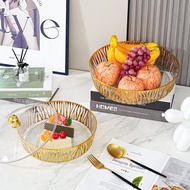 SMJ - Round Tray, Coaster, Aesthetic Tray, Fruit Holder, Bread Holder, Aesthetic Tray, Luxury Tray