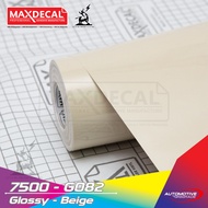 Maxdecal Gloss Beige Sticker 7500-G082