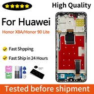 6.7“Display For Honor X8A X8a LCD CRT-LX1 LX2 LX3 Display Touch Screen Digitizer For Honor 90 Lite 9