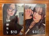 出newjeans minji小卡/ive yujin小卡