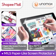 Paperlike iPad Pro 12.9" (M2/M1 2022/2021/2020/2018) Mils Screen Protector - Matte Screen Protector 