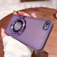 Case for iphone 6 iphone 6s iphone 6 plus CD stand phone lens protection electroplating luxury shock