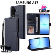 LEATHER CASE FLIP SAMSUNG A17 4G SAMSUNG A17 5G/ - LEATHER FLIP CASE FOR SAMSUNG A17 4G 5G/
