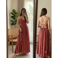 Maxi Red Dress Summer Dress / Beach Dress / Beach Dress