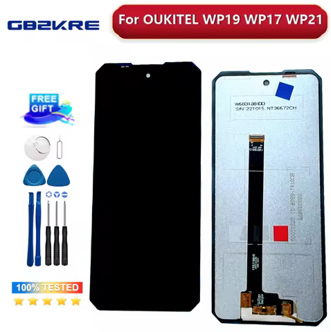 New Original For oukitel wp19 wp17 wp21 WP27 LCD display+touch screen sensor replacement for oukitel