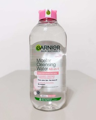 Garnier Micellar Cleansing Water 400 Ml. Garnier Micellar Cleansing Water, Pink, 400 Ml.