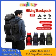 90L Hiking Camping Bag Waterproof Backpack Outdoor Unisex Lightweight Leisure Mountaineering Bag