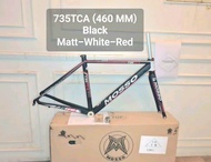 FRAME SEPEDA ROADBIKE MOSSO 735TCA SIZE 460MM 46CM RANGKA ROAD BIKE MOSSO UKURAN 460 MM 46 CM ALLOY