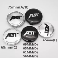 Modified Audi Hub Cap ABT Center Cap Mark abt 56/58/59/60/61/62/65/68/69/75mm