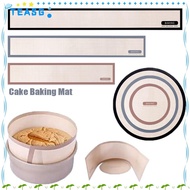 TEASG Cake Pan Liner, High Temperature Resistant Nonstick Cake Baking Mat, Easy Clean Easy To Releas