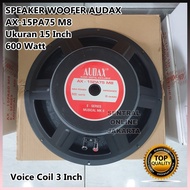 SPEAKER WOOFER AUDAX AX 15 PA 75 FULL RANGE 15in 15 inch 600 WATT 15PA75 AX 15PA75 M8 ORIGINAL AUDAX