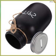 📦 Portable Piggy Bank para sa Adults Glass Saving Bank Money Saving Box Decor