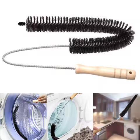 Radiator Cleaner Brush Washing Machine Lint Cleaning Brushes Multi-Purpose Bendable Long Thin Cleane