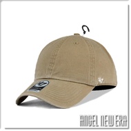 [ANGEL NEW ERA] 47 brand Classic Plain Hat Washed Khaki Old Soft Version Korean Surface Simple Wear 