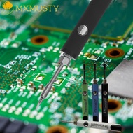 MXMUSTY Welding Heating Pen, 510 Thread Adjustable Voltage Battery Electric Soldering Iron, Portable
