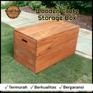 Wooden crate | Box lid | Wooden crate | Storage box | Storage 60 x 40 x 20 cm