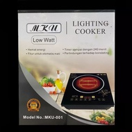 */^ kompor listrik lighting cooker MKU/MKU-001 Bonus Teplon Set QME